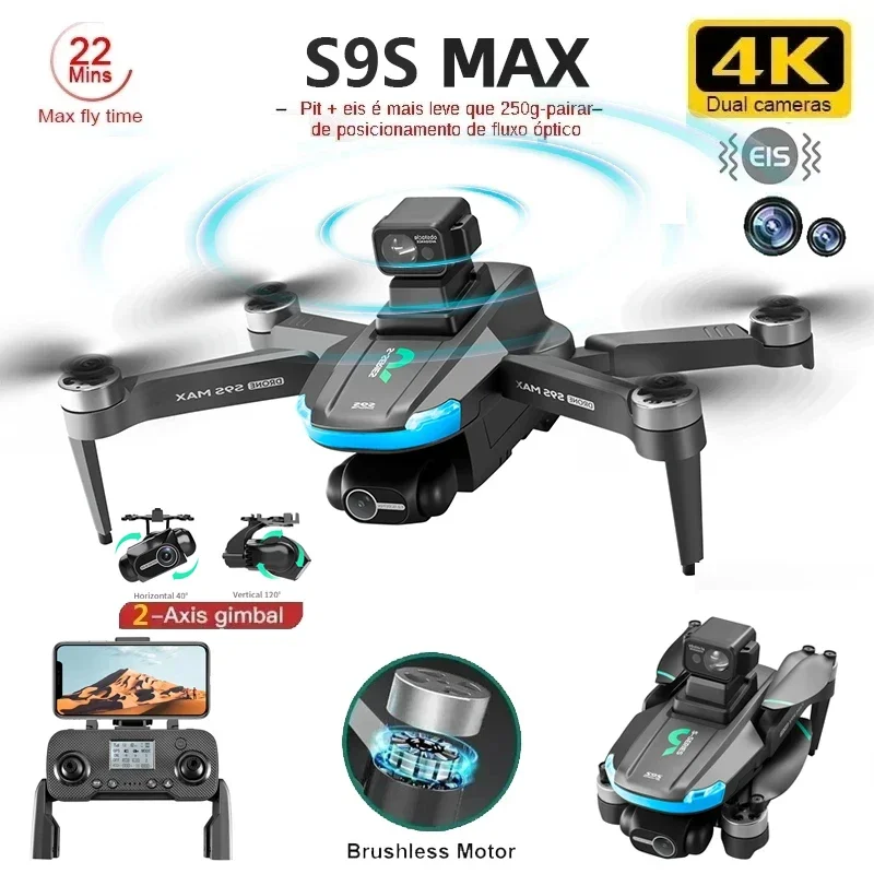 Rc Helicopter Case - NUOVO S9S MAX MINI Drone 4K