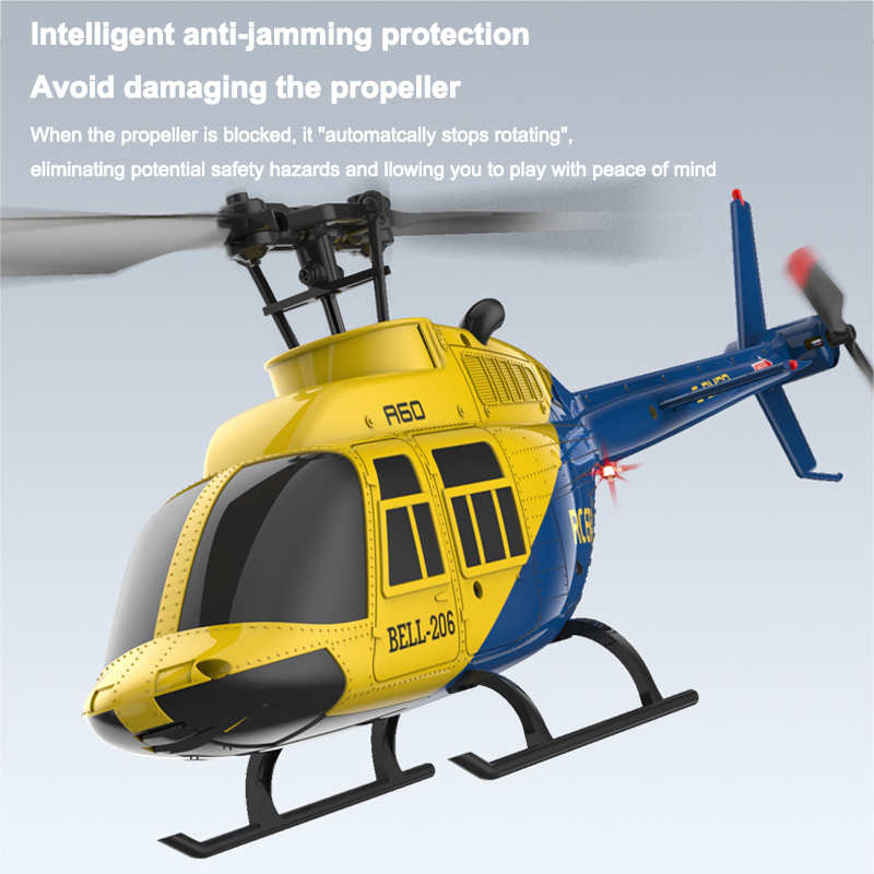 A60 RC Elicottero 2.4G 6-Aixs  - Rc Helicopter Large recensione e prezzo
