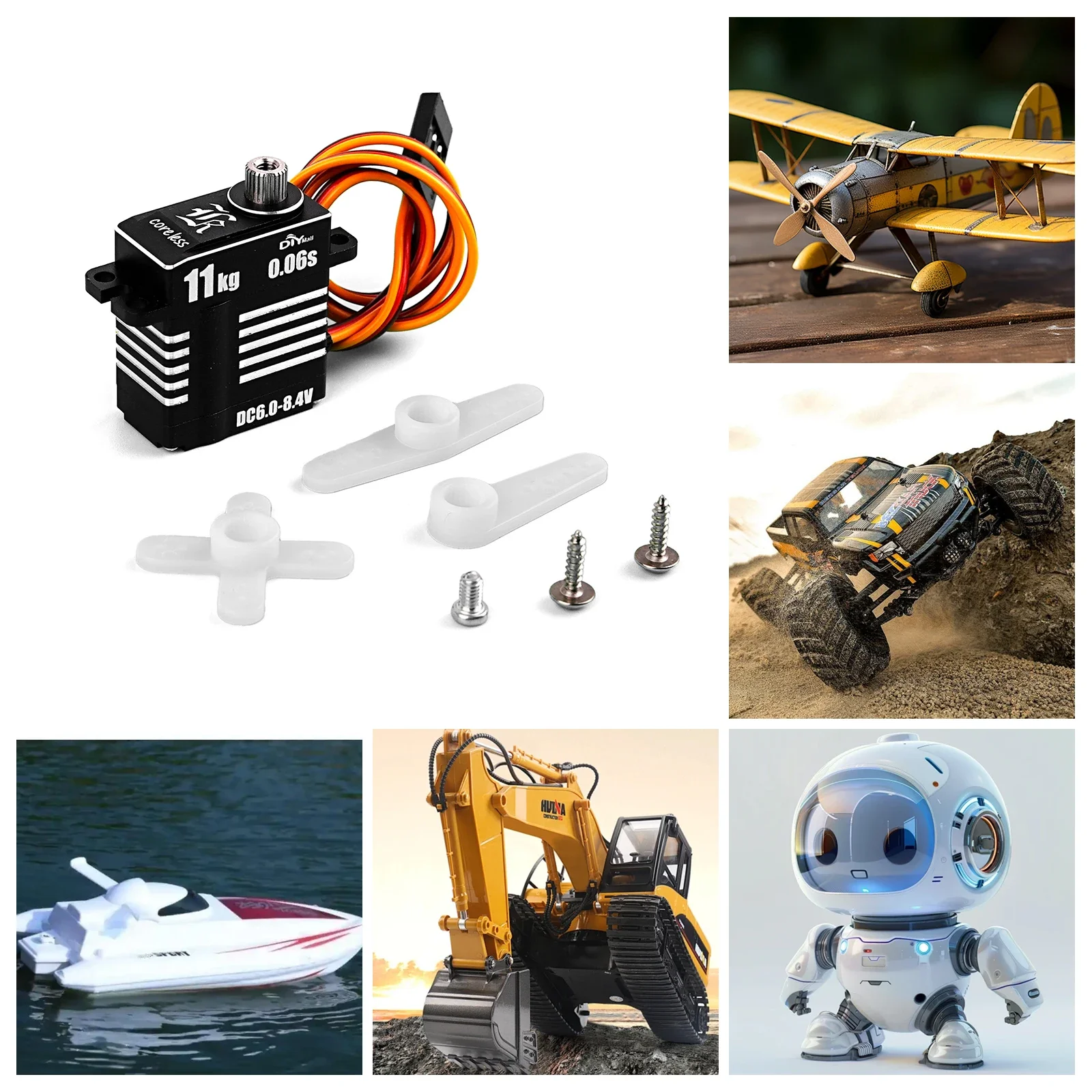 H-11 11KG Micro Digital Servo  - Rc Helicopter Servo recensione e prezzo