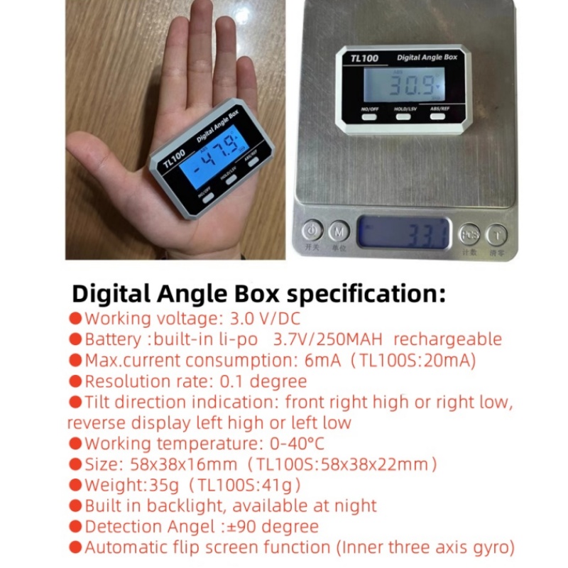 Misuratore di angolo orizzonta - Rc Helicopter Case recensione e prezzo